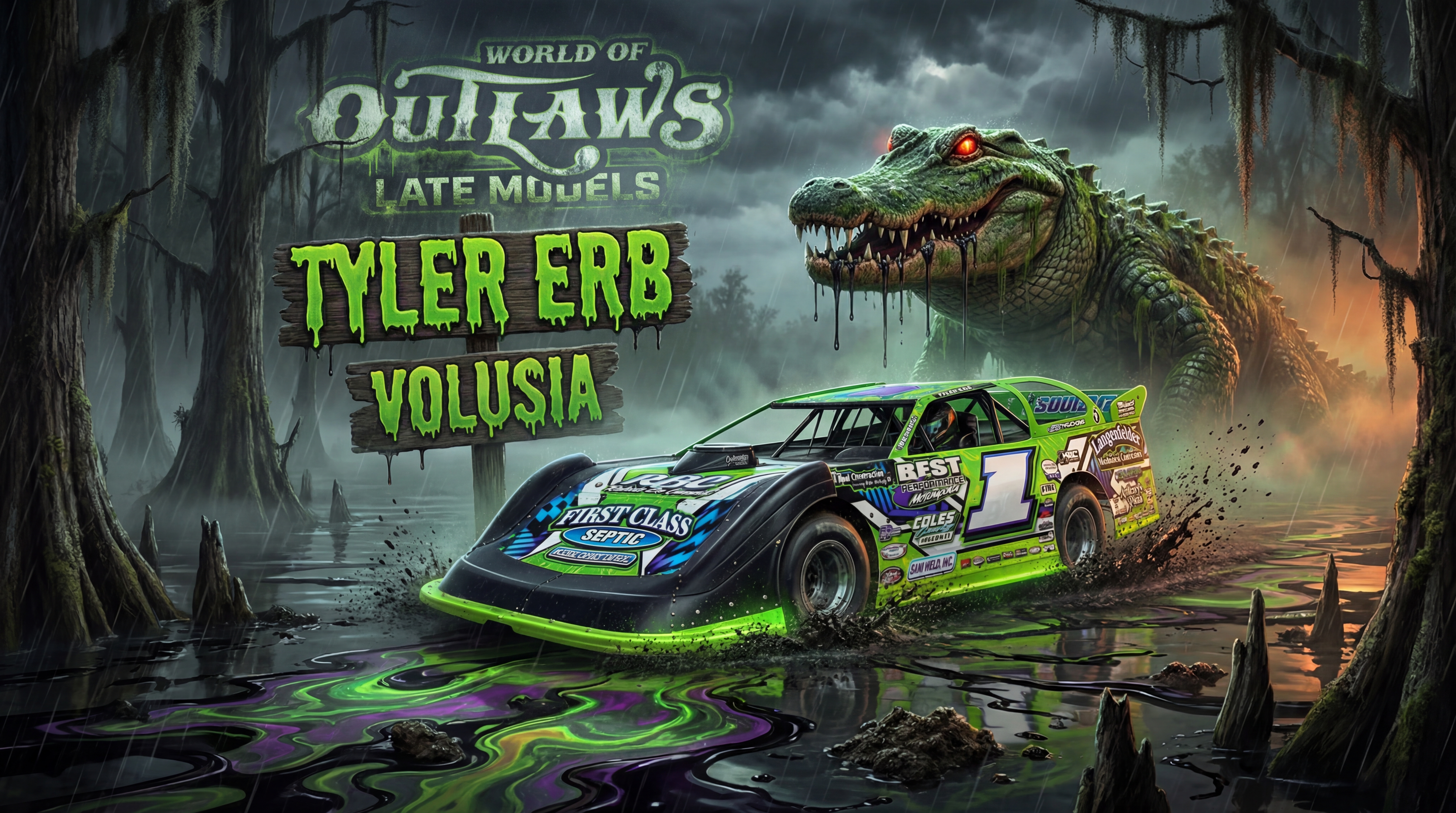 Sunshine Nationals - Alligator Swamp Neon