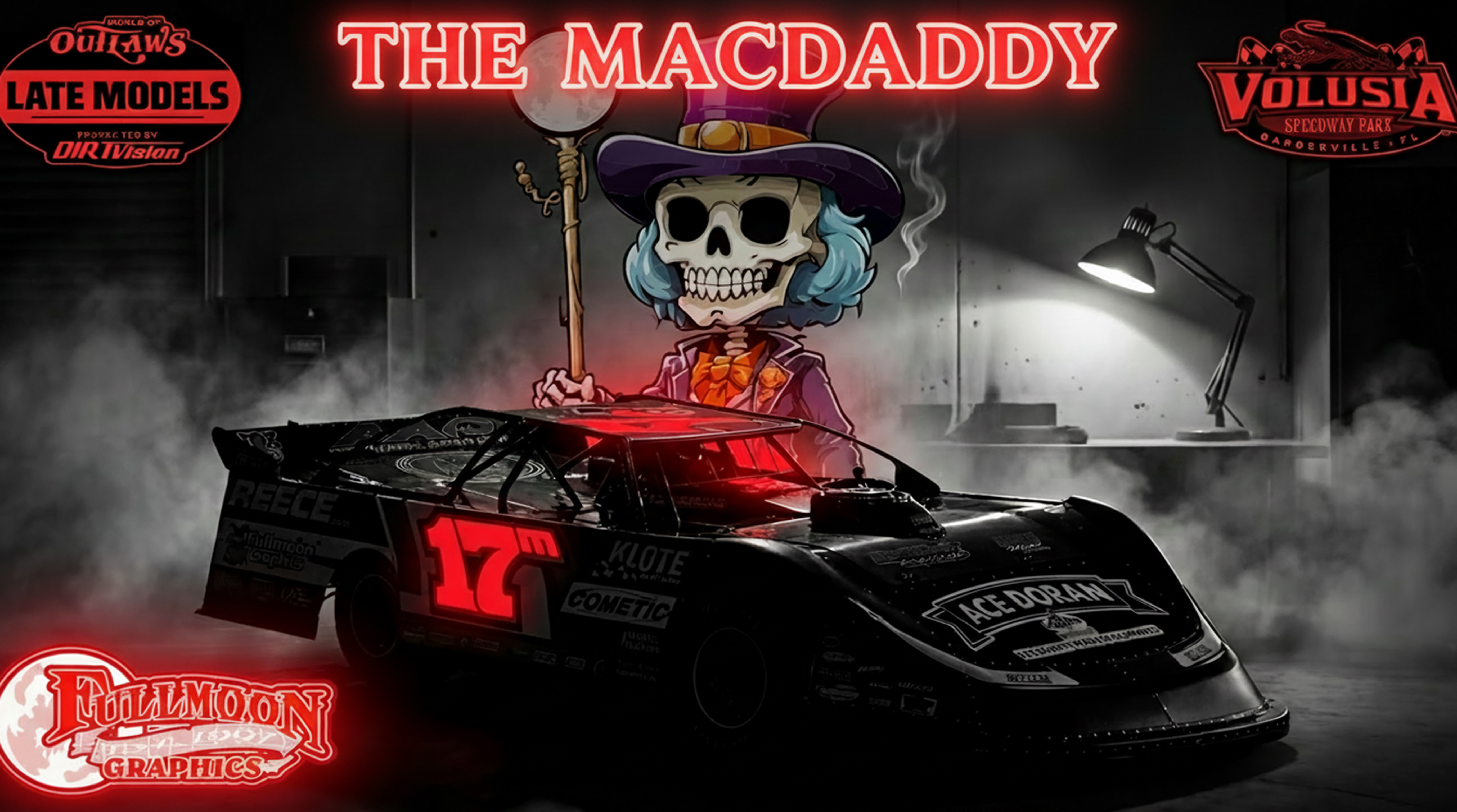 The Mac Daddy - Skull Cowboy Neon
